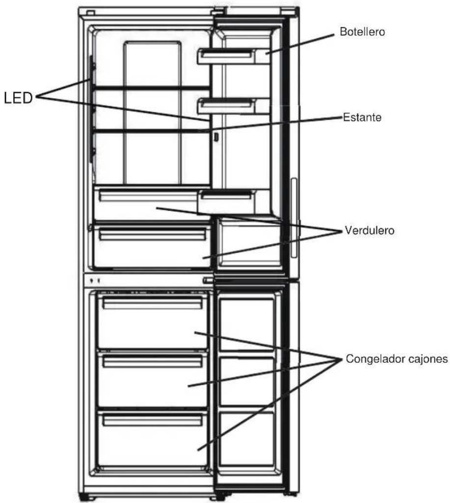 HAIER HBM-686XNF - PUERTAS REVERSIBLES - 16