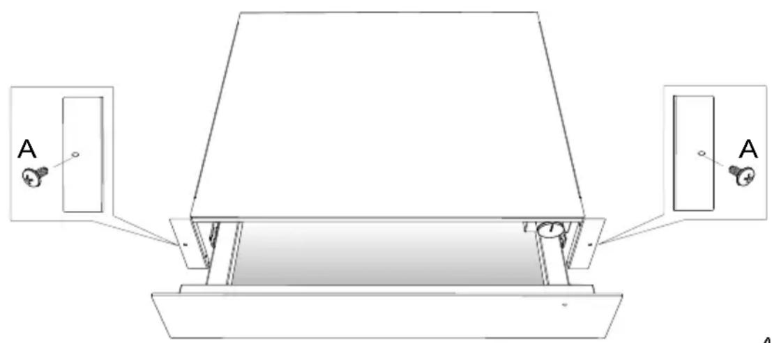 HAIER HWD14ID6E - DE WARMHOUDLADE BEVESTIGEN - 1