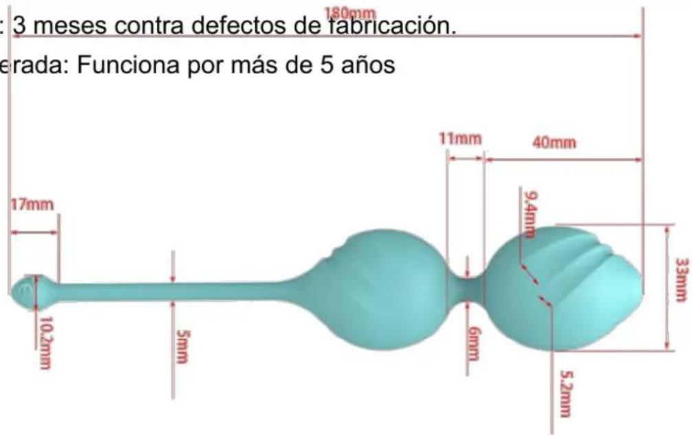 TensCare Fleur - Especificaciones - 1