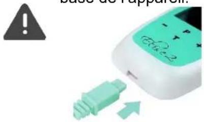TensCare Elise 2 - BRANCHER LE CABLE - 1
