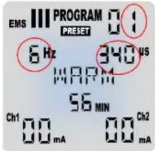 TensCare Sports TENS 2 - PROGRAMME CONTROL - 1