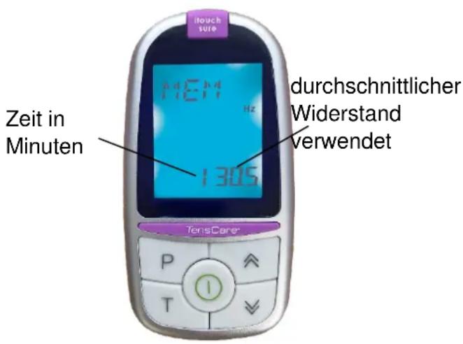 TensCare iTouch Sure - SPEICHER - 3