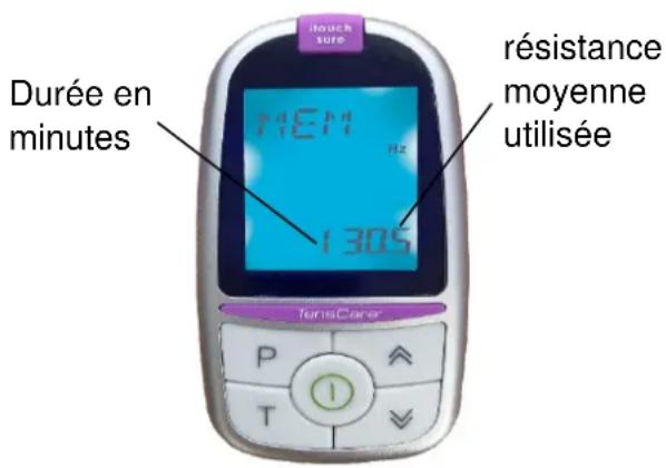 TensCare iTouch Sure - MÉMOIRE - 1