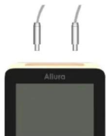 TensCare Allura - CONEXIÓN DE LOS CABLES - 1