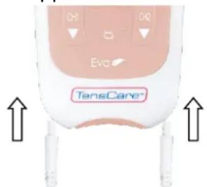TensCare Eva - BRANCHEMENT DES CABLES - 1