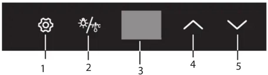 PRIMO PR168WK - CONTROL PANEL - 1