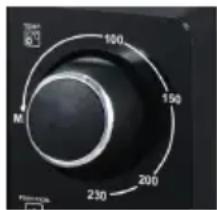 PRIMO PR255OV - TEMPERATUUR INSTELLEN - 1
