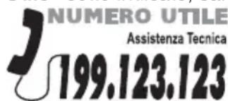 ROSIERES RMC44NSS2 - UN SOLO NUMERO TELEFONICO PER OTTENERE ASSISTENZA. - 1