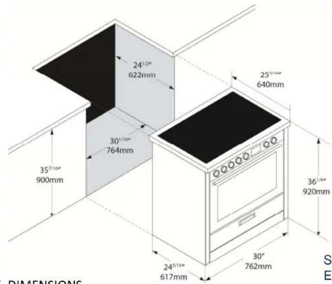 Porter & Charles FEC90B3 - SPECIFICATION ELECTRIQUE - 1