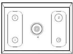 Porter & Charles FEC90B3 - G - Gas Cooktop Control Panel - 2