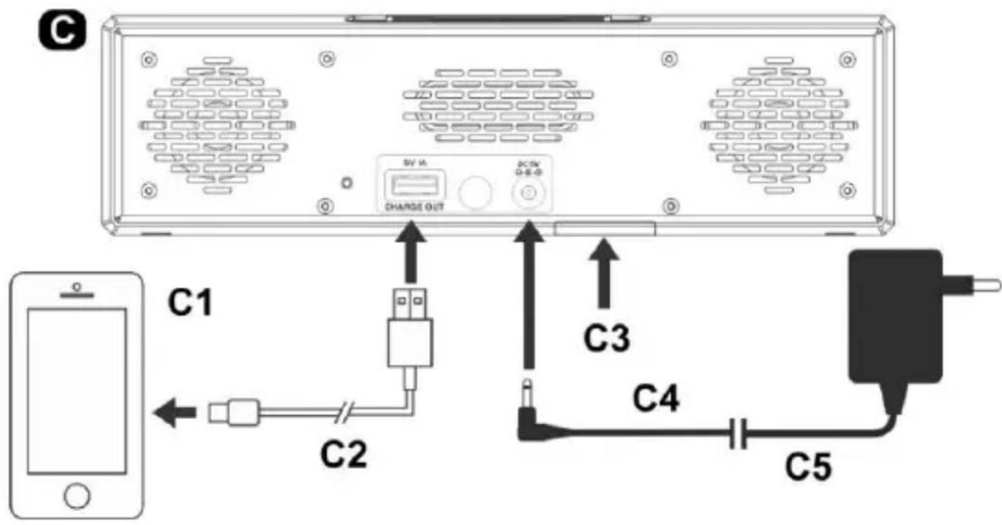 Techno Line WT 483 - RADIORÉVEIL NUMÉRIQUE - 3