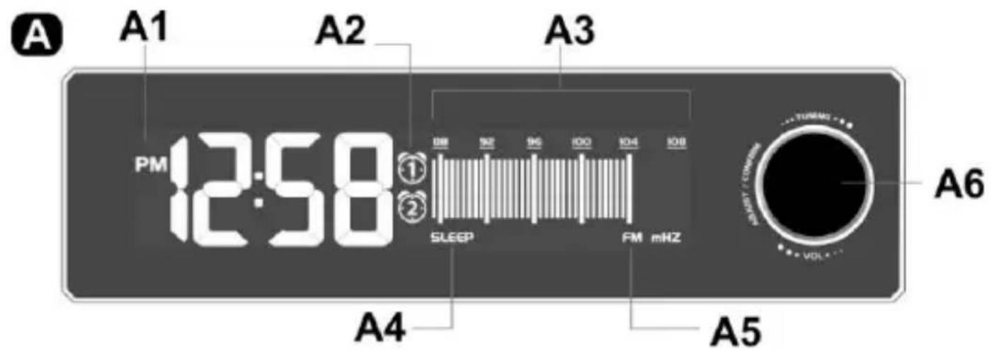 Techno Line WT 483 - RADIOSVEGLIA DIGITALE CON RADIO DIGITALE - 1