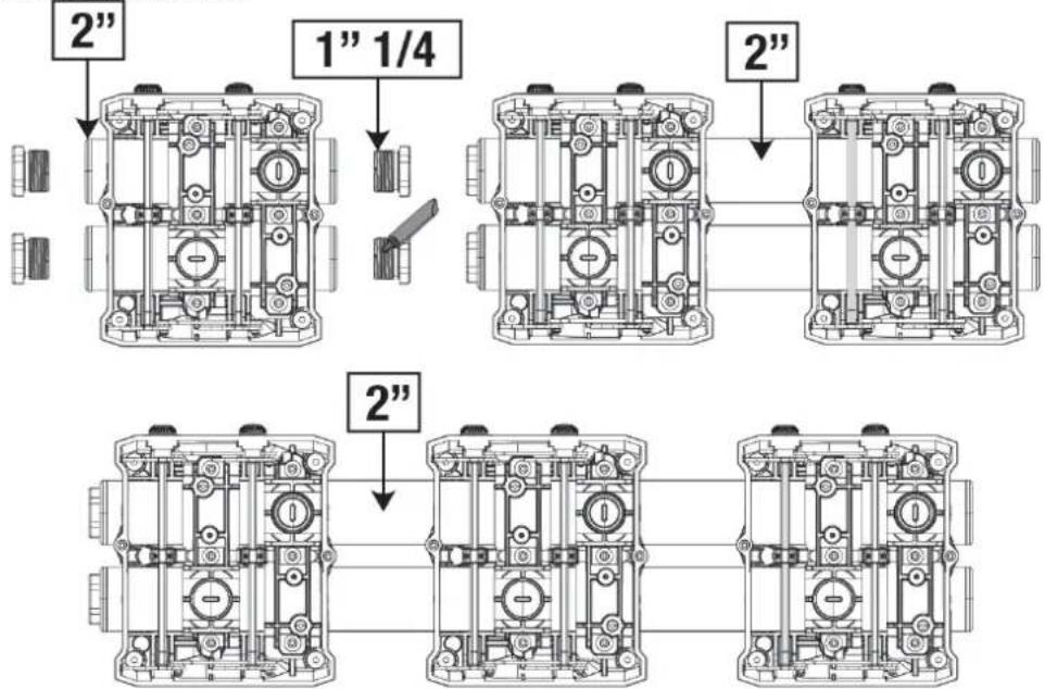 DAB ESYBOX MAX - RACCORDEMENTS HYDRAULIQUES - 1