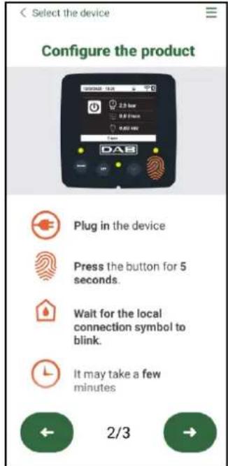 DAB ESYBOX MAX - Procedure: - 2