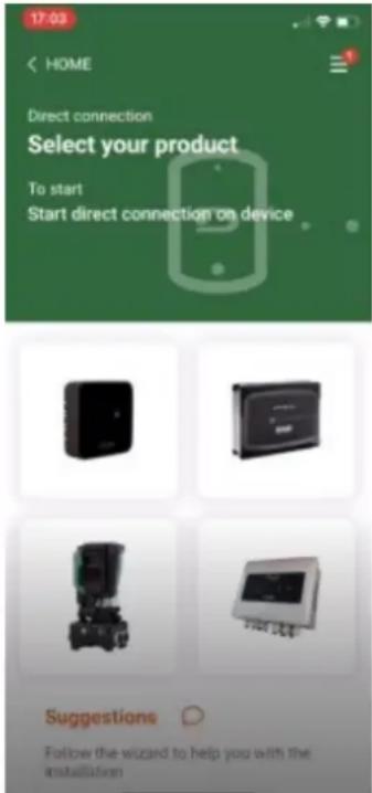 DAB ESY I/O - APP aracılığıyla yerel bağlantı - 1