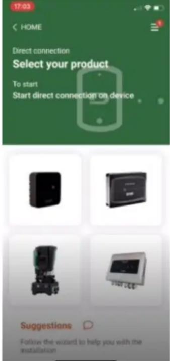 DAB ESY I/O - Local connection via APP - 1