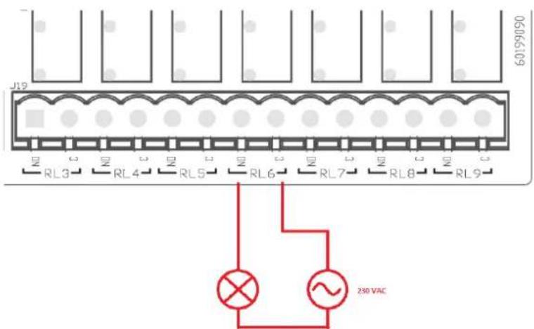 DAB ESY I/O - Выходные контакты - 1
