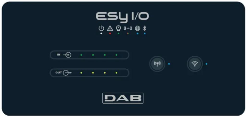 DAB ESY I/O - Käyttöliittymä - 1