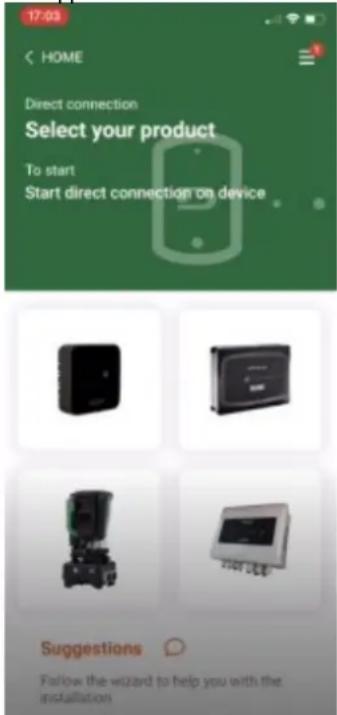 DAB ESY I/O - Lokal anslutning via app - 1