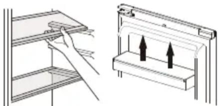 PRIMO PR166RKZ - MOVING THE SHELVES AND DOOR RACK - 1