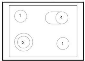 Porter & Charles FEC60B2 - I - Ceramic Cooktop Control Panel - 4