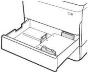 HP PageWide Managed Color MFP P77940 - Orientation du papier du bac 2 et des bacs de 550 feuilles - 12
