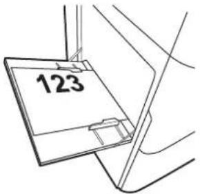 HP PageWide Managed Color MFP P77940 - Bac 1 : orientation du papier - 6