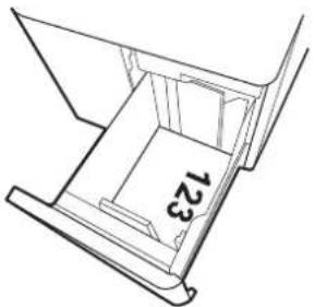 HP PageWide Managed Color MFP P77940 - Orientation du papier dans le HCI - 4