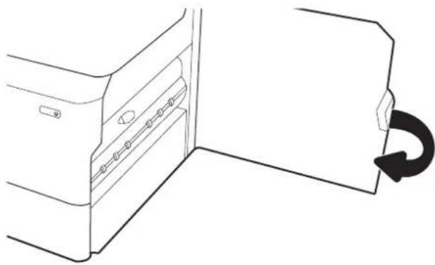 HP PageWide Managed Color MFP P77940 - Suppression des bourrages papier dans les bacs tandem 2 et 3 (modèles E77660zts et P77440dn uniquement) - 8