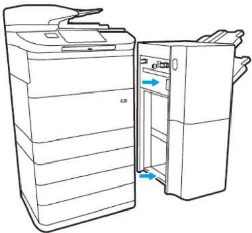 HP PageWide Managed Color MFP P77940 - Remplacement de la cartouche d'agrafes dans le module de finition vertical (modèles E77650z+, E77660z+, P77940dn+, P77950dn+, P77960dn+ uniquement) - 2