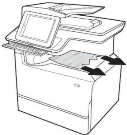 HP PageWide Managed Color MFP P77940 - Suppression des bourrages papier dans le bac de sortie - 15.E1.yz ; 15.C1.Az - 1