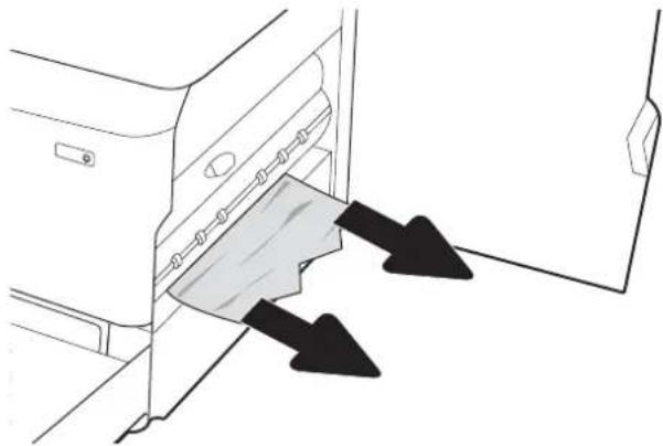 HP PageWide Managed Color MFP P77940 - Suppression des bourrages papier dans les bacs tandem 2 et 3 (modèles E77660zts et P77440dn uniquement) - 6