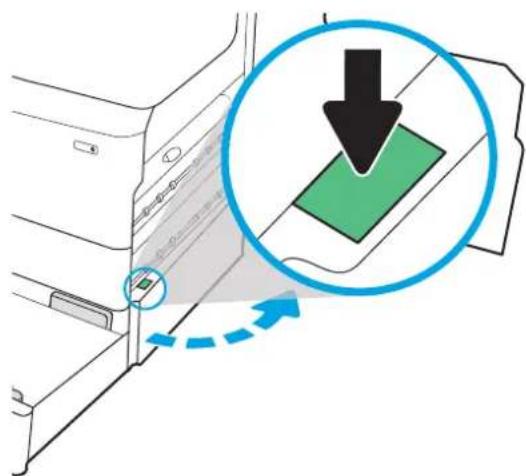 HP PageWide Managed Color MFP P77940 - Suppression des bourrages papier dans le bac 3 - 15.A3.yz ; 15.12.A3 ; 15.12.D3 - 2