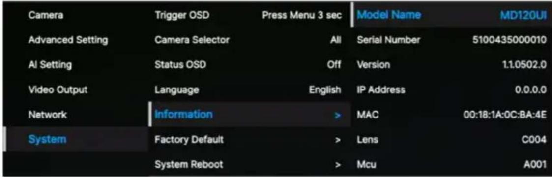 AVer MD120UI - DHCP - 2