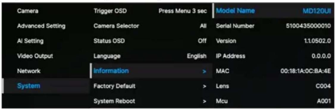 AVer MD120UI - DHCP - 2
