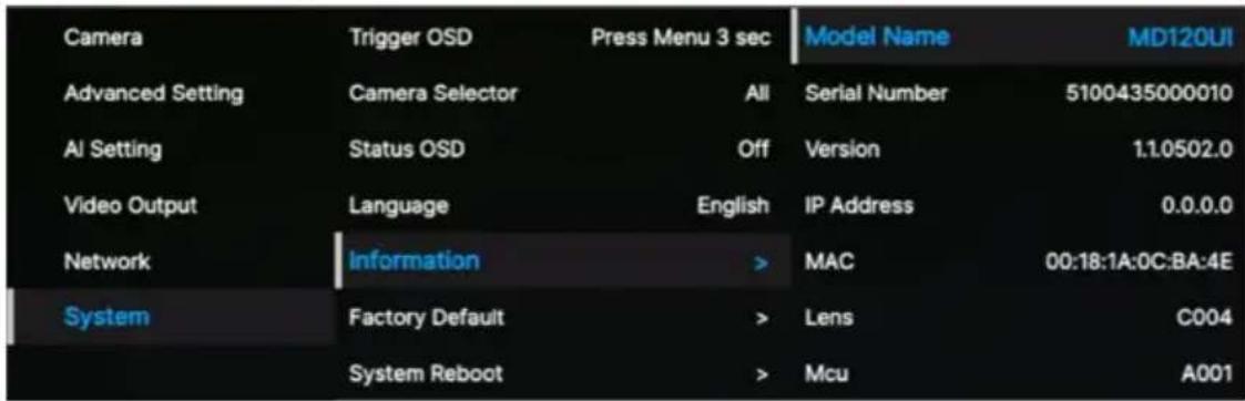 AVer MD120UI - Static IP - 3
