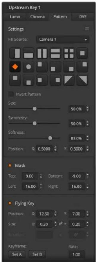 Blackmagic Design ATEM Television Studio HD8 - Performing an Upstream Pattern Key - 1