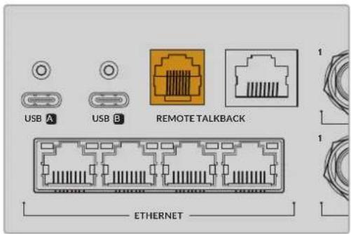 Blackmagic Design ATEM Television Studio HD8 - Connecting a Remote Head - 1