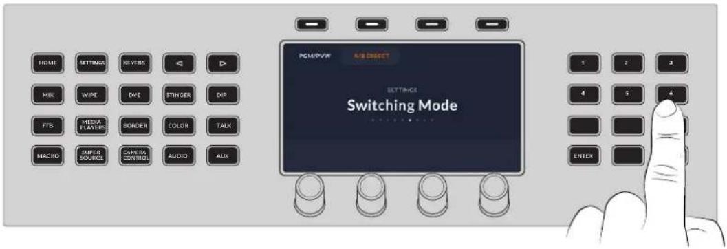 Blackmagic Design ATEM Television Studio HD8 - Navigating the LCD Menu - 2