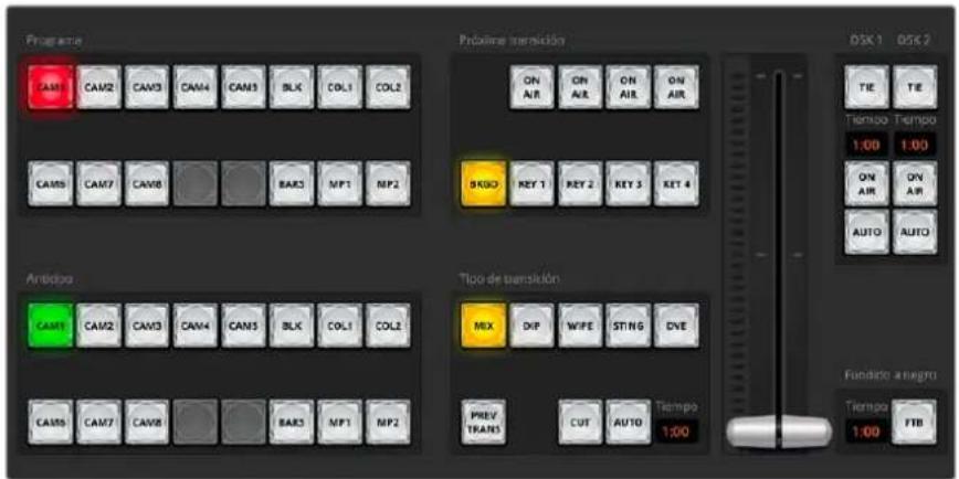 Blackmagic Design ATEM Television Studio HD8 - Mezclas y efectos - 1