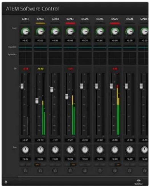 Blackmagic Design ATEM Television Studio HD8 - Audio Balance - 1