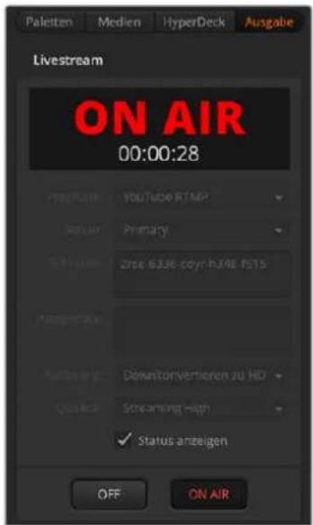 Blackmagic Design ATEM Television Studio HD8 - Registerkarte „Ausgabe“ - 2