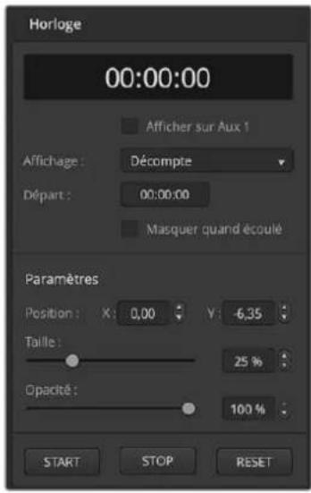 Blackmagic Design ATEM Television Studio HD8 - Horloge - 1
