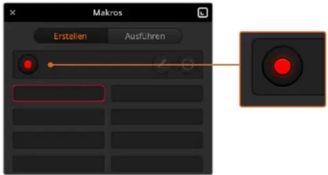 Blackmagic Design ATEM Television Studio HD8 - Aufzeichnen von Makros mit ATEM Software Control - 2