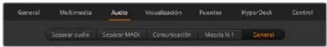 Blackmagic Design ATEM Television Studio HD8 - Ajustes de audio - 1