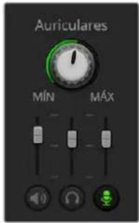 Blackmagic Design ATEM Television Studio HD8 - Ajustes de los auriculares - 1