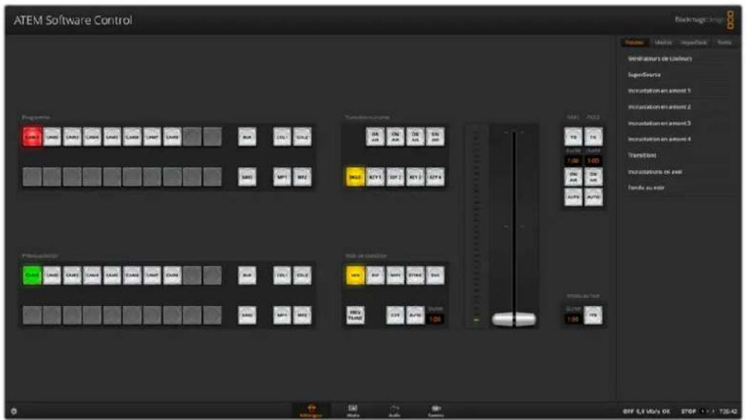 Blackmagic Design ATEM Television Studio HD8 - Commuter avec l'ATEM Software Control - 1