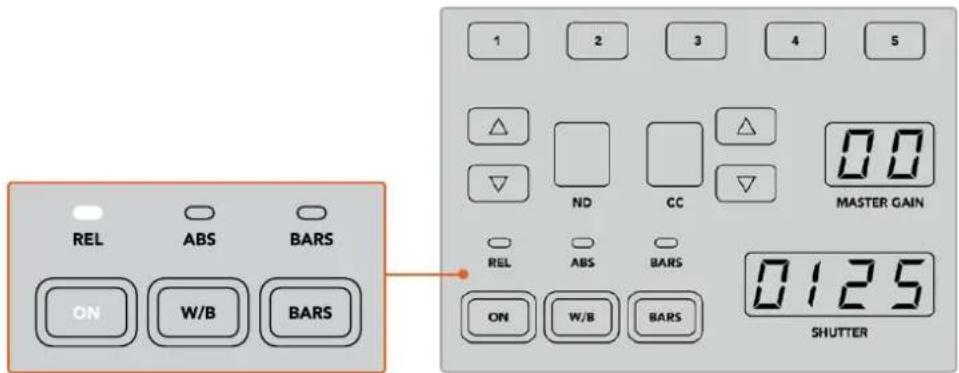 Blackmagic Design ATEM Television Studio HD8 - Relative und Absolute Steuerung – REL und ABS - 1