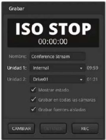 Blackmagic Design ATEM Television Studio HD8 - Cómo grabar señales aisladas - 1