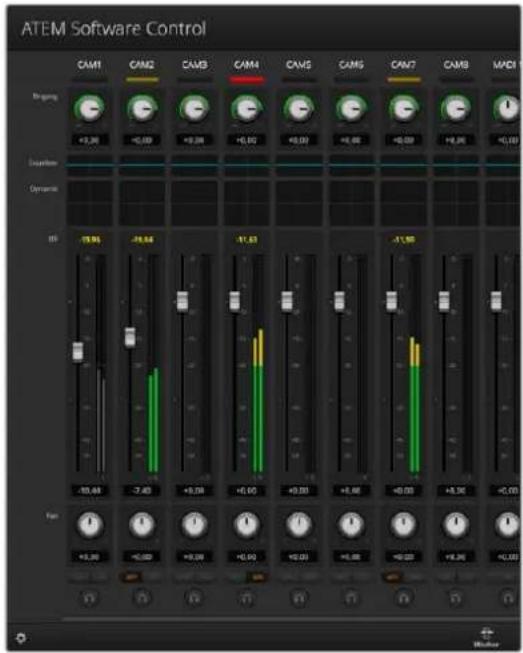 Blackmagic Design ATEM Television Studio HD8 - Audiobalance - 1